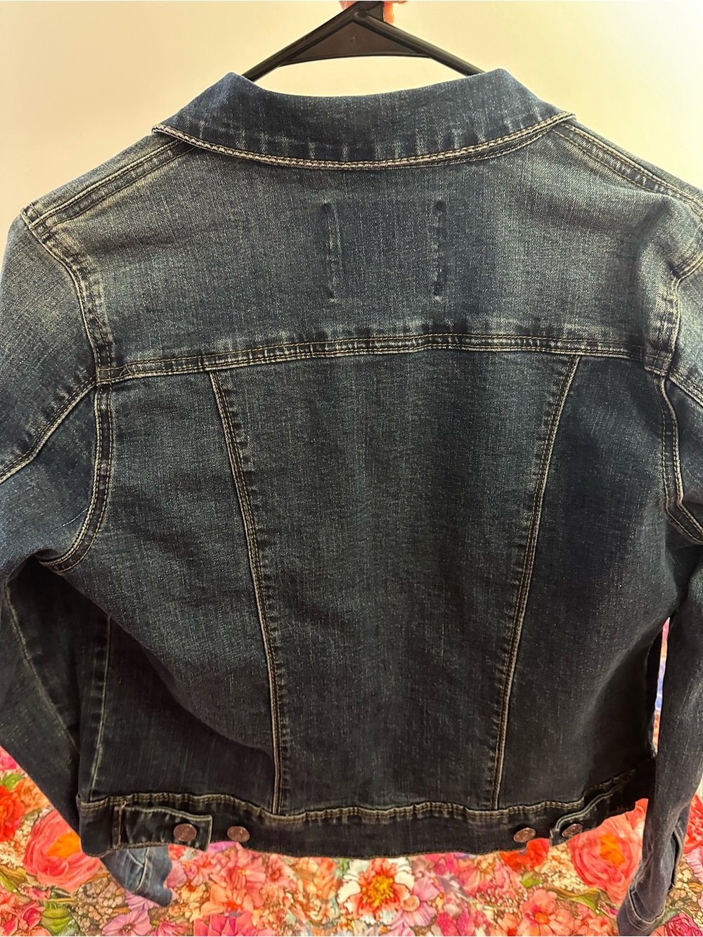 Nine West Dark Blue Denim Jacket - Picture 3 of 5